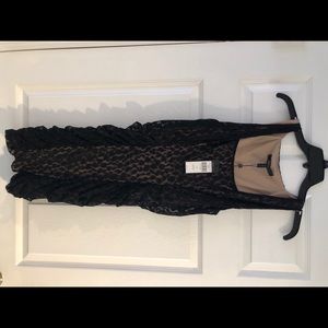 NWT ruched leopard BGBGmaxaria Renee dress